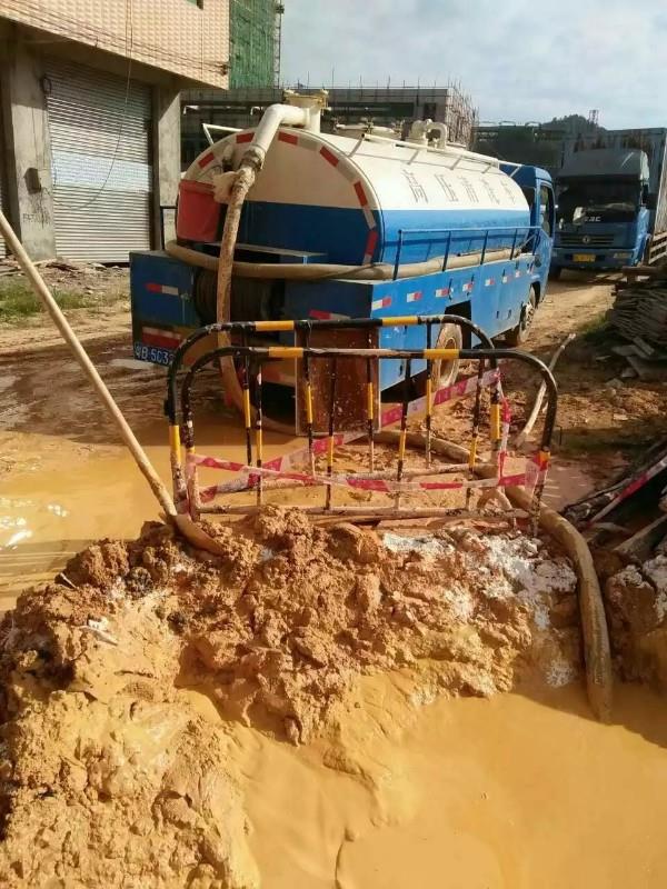 波莲镇工地淤泥清淤