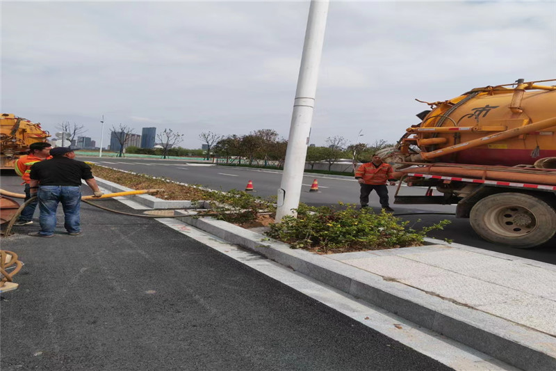 波莲镇雨水管道清淤-污水管道清洗